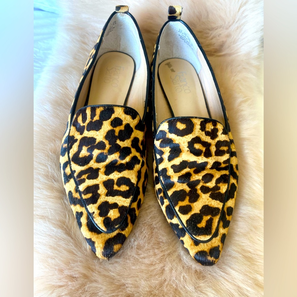 Franco Sarto leather flats